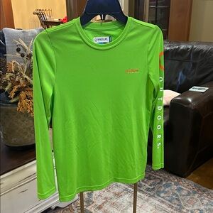 Magellan Outdoors Kids Bright Green Long Sleeve Tee